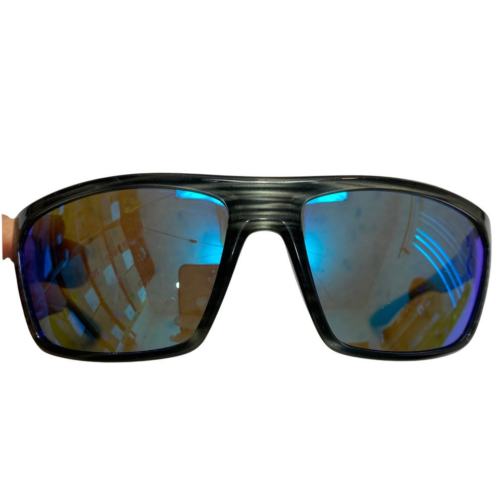 KastKing Huzzah Sunglasses Mens OS Gray Blue Polarized Sport KSGPLNHU-GTGBSBWM